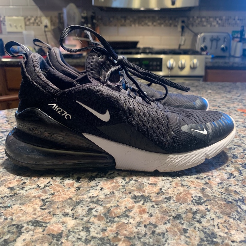 Nike Black Air Max 270s